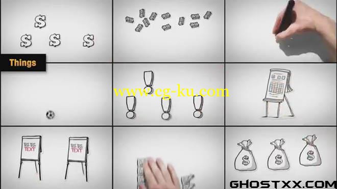 videohive -  whiteboard pack make your own story v2的图片1