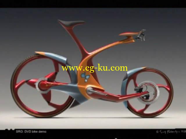 Gnomon (Scott Robertson) Industrial Design Rendering - Bicycle的图片1