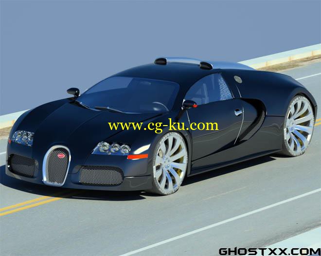 Bugatti Veyron 3ds Max的图片1