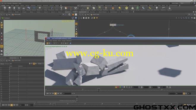 CGSociety - Destruction in Houdini的图片1