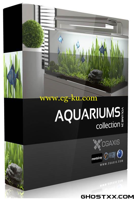 CGAXIS MODELS VOLUME 24 AQUARIUMS的图片1