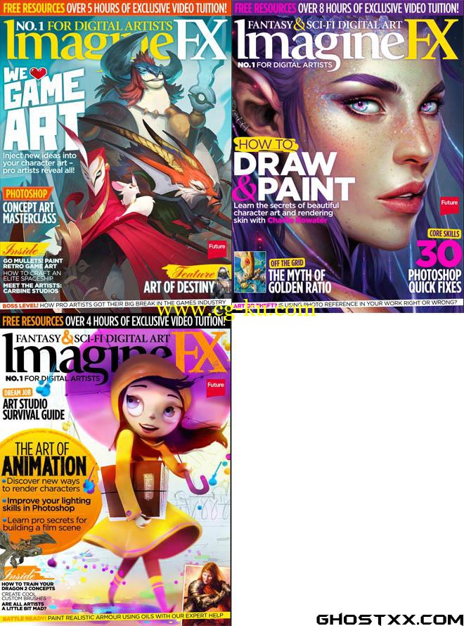 ImagineFX -  Issue 113-115的图片1