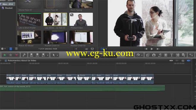 Digital Tutors - Learning the Fundamentals in Final Cut Pro X的图片1