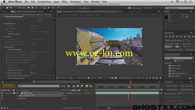 Lynda - After Effects Guru Tracking and Stabilizing Footage的图片1