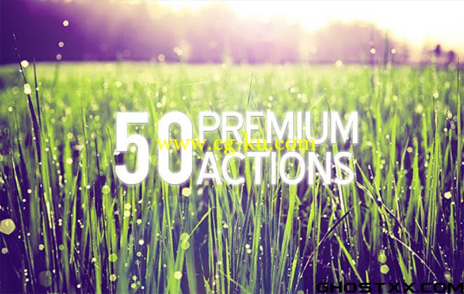 GraphicRiver 50 Premium Actions的图片1