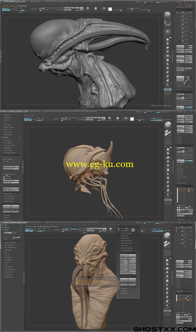 Gumroad - Sculpting Package 1 by Dominic Qwek的图片1