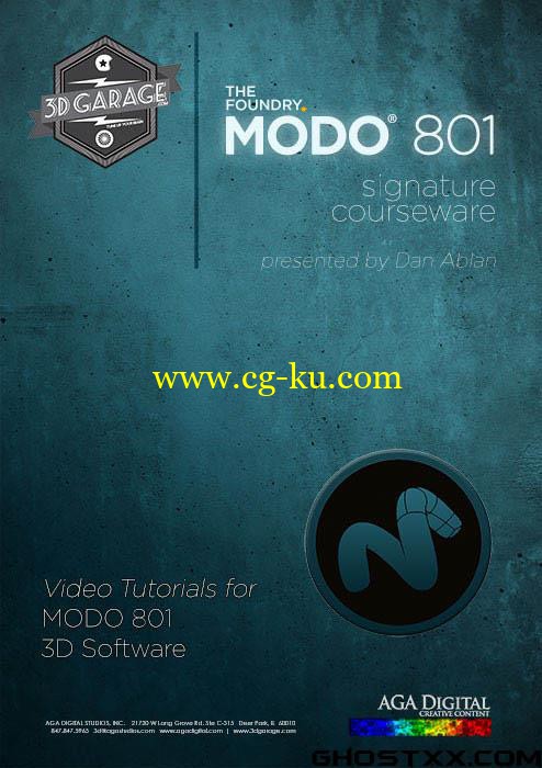 3D Garage - Modo 801 Signature Courseware Part 1 + 2的图片1