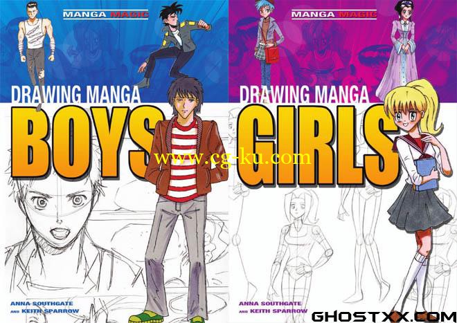 drawing manga boys & girls的图片1