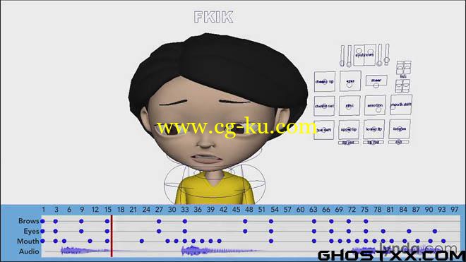Lynda - Fundamentals of Character Animation Facial Animation and Dialogue的图片1