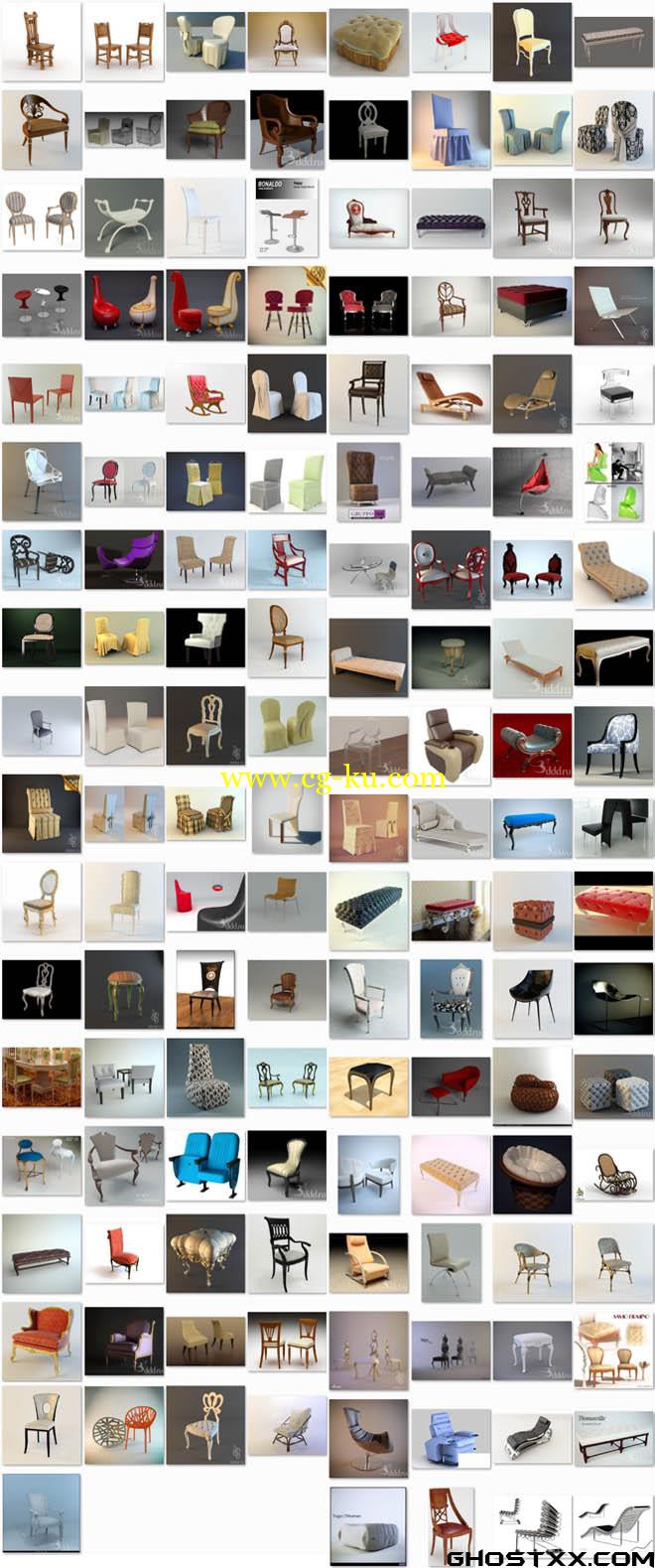 3DDD Chairs的图片1