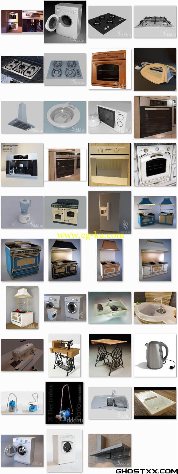 3DDD Household appliances的图片1