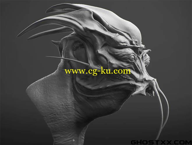 Gumroad - Creature Concepting In 3D by Dominic Qwek的图片1