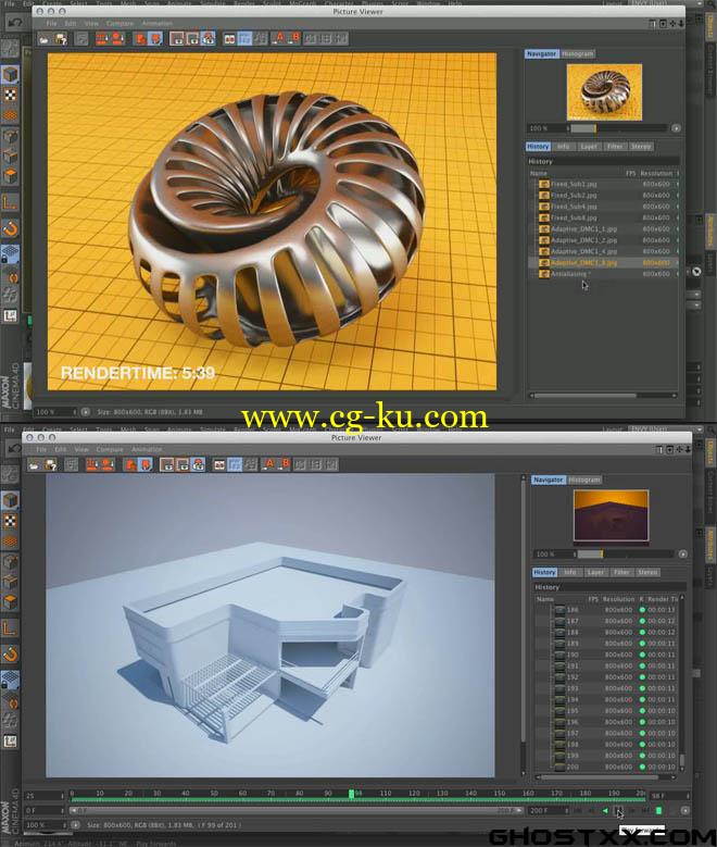 C4D VRAY ANIMATION - FROM THE GROUND UP的图片1