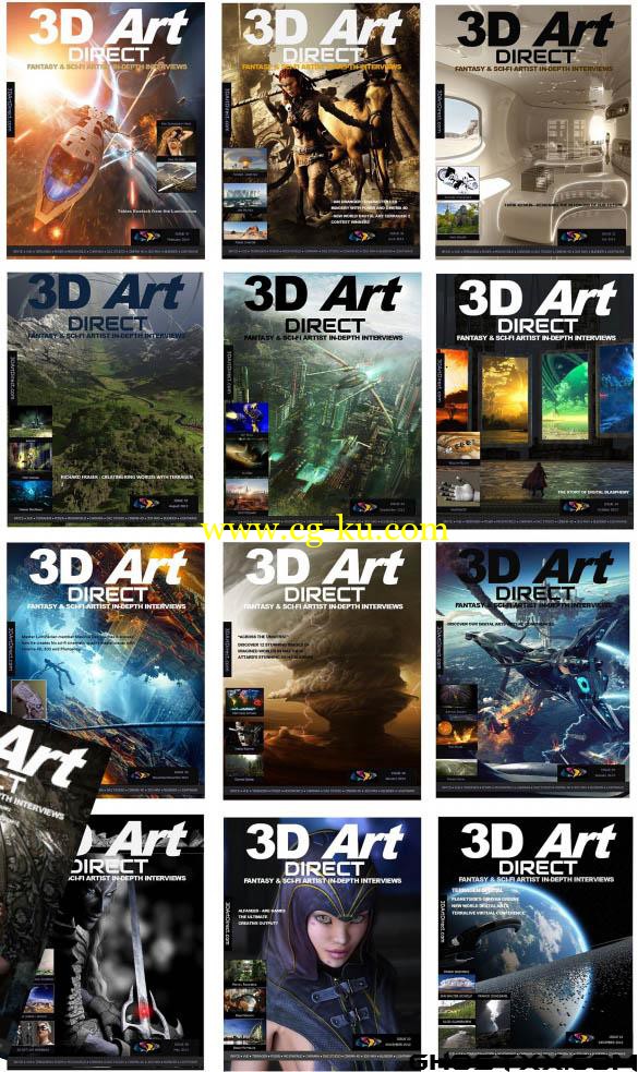 3D Art Direct magazine - 2010 to 2014的图片1