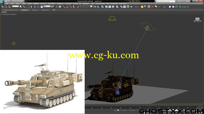 M109A6 Paladin 3DModel的图片1