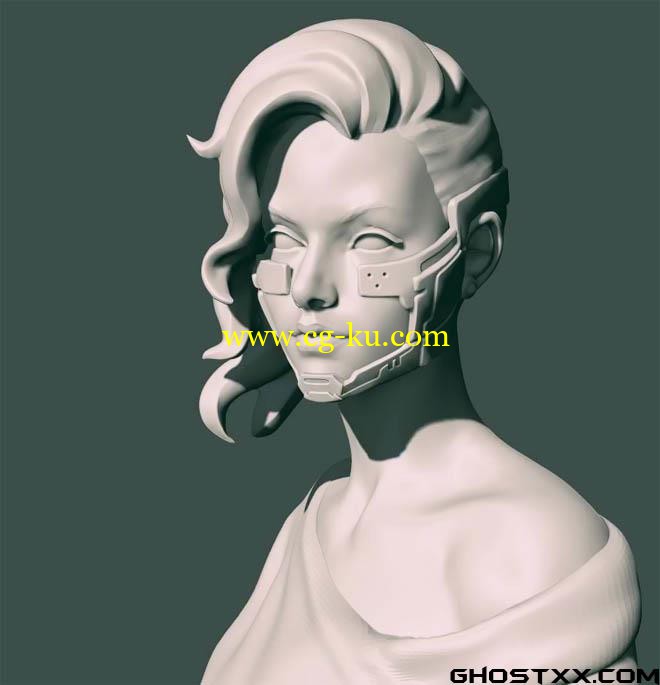 Hazardousarts - Sculpting a female character in Zbrush的图片1