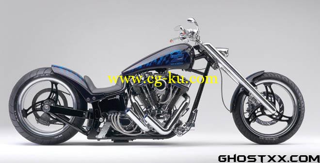 The3dstudio - Empire Motorcycle Bike 3D Model的图片1