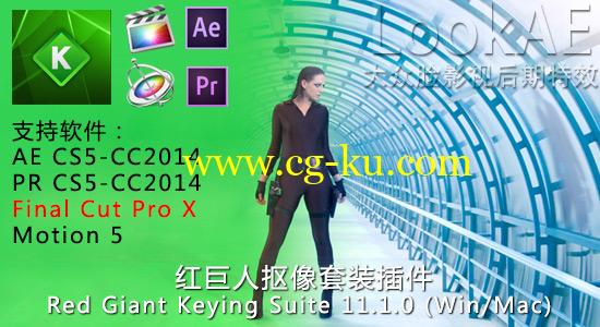 FCPX/AE/PR 红巨人抠像套装插件 Red Giant Keying Suite 11.1.6 (Win/Mac)的图片1