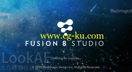 影视后期特效合成软件 Blackmagic Fusion Studio v8.1 CE with AVX Edit Connection的图片1