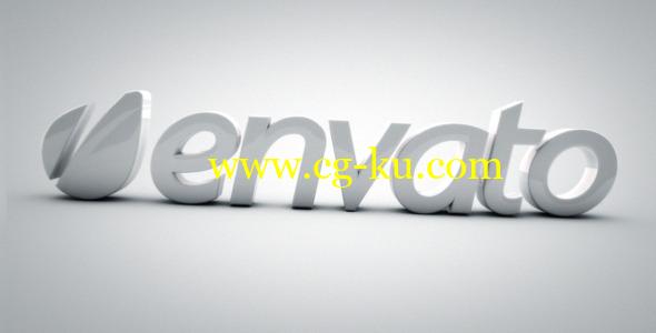 AE模板：优雅三维 LOGO 标志片头 Elegant 3D Intro的图片1