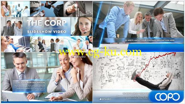 AE模板：公司企业商务介绍推广宣传视频包装 Simple Corporate Slideshow的图片1