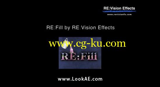 Ae/Pr 智能修补和填充插件 RE:VisionFX RE:Fill 2.2.2 Win/Mac的图片1