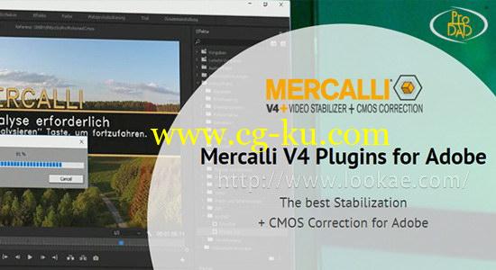 Ae/Pr 视频稳定防抖画面修复插件 proDAD Mercalli v4.0.477.1 CE的图片1