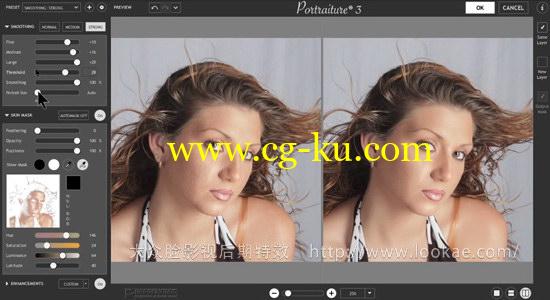 PS人像润色磨皮插件 Imagenomic Portraiture 3 Build 3027 + 使用教程的图片1