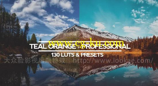 138种电影大片级专业电影LUTs调色预设 Teal And Orange – Standard Pack (RMN) Luts And Presets的图片1