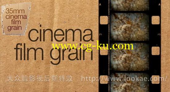 FCPX插件：35mm电影胶片颗粒 FCPeffects – Cinema Film Grain的图片1