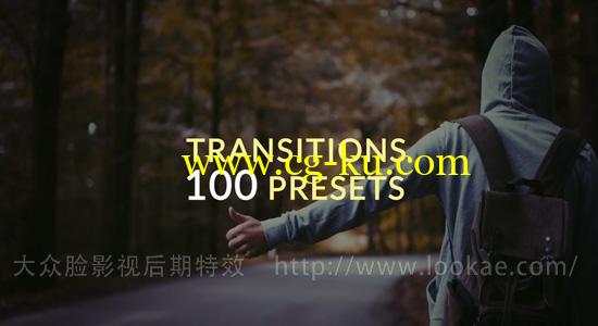 AE预设：100种多形态转场预设 100 Presets Transitions的图片1