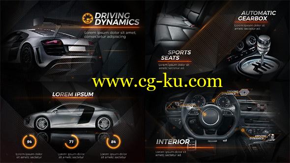 AE模板：新款时尚车型上市介绍展示宣传 New Black Car Promo的图片1
