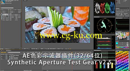 AE色彩示波器插件（Win版32/64位）Synthetic Aperture Test Gear v2.5.3的图片1