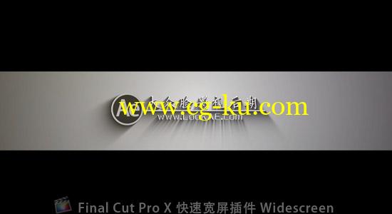 Final Cut Pro X 快速宽屏插件 Widescreen的图片1