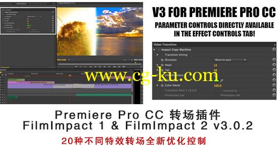 【更新】Premiere Pro CC 转场插件：FilmImpact 1 & FilmImpact 2 v3.0.2的图片1