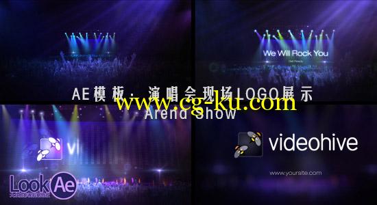 AE模板：演唱会现场 LOGO 展示 VideoHive Arena Show的图片1