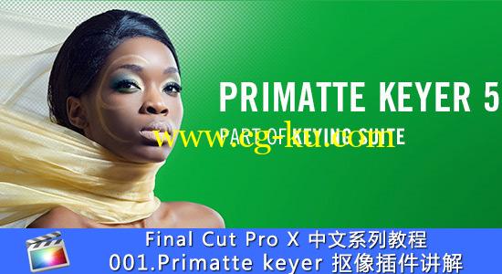 Final Cut Pro X 中文系列教程：001.Primatte keyer 抠像插件讲解的图片1