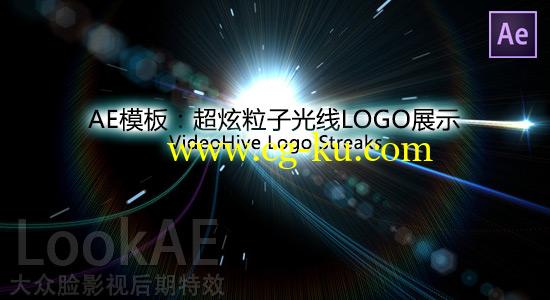 AE模板：超炫粒子光线LOGO展示 VideoHive –  Logo Streaks的图片1