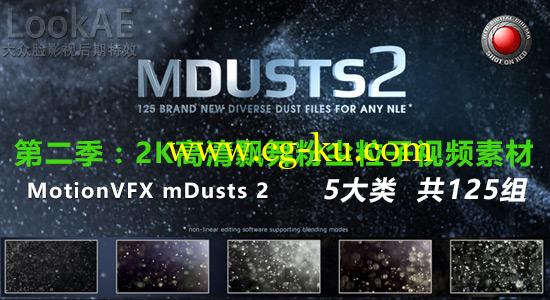 第二季：实拍2K高清飘舞粉尘粒子特效视频素材 MotionVFX mDusts 2的图片1