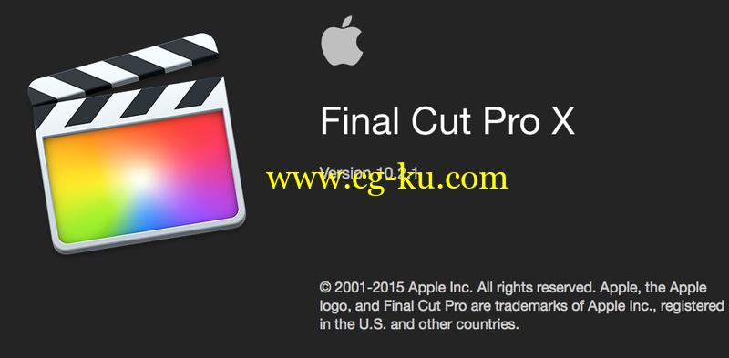 更新：苹果视频剪辑软件 Final Cut Pro X 10.2.1（多国语言-含中文）的图片1