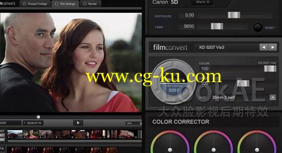 AE/PR数字转胶片调色插件 FilmConvert Pro 2.31+全摄像机预设包（Win64）的图片1