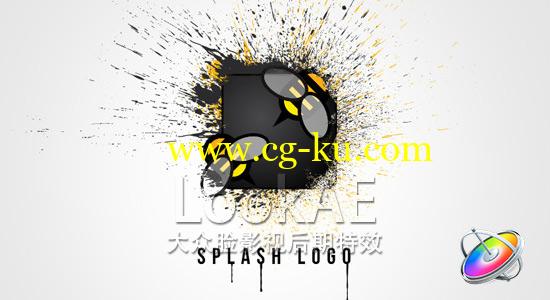 Motion 5 模版：飞溅水墨LOGO片头 Splash Logo 4482820的图片1