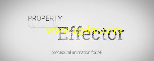 AE脚本：多图层属性效果控制脚本 AEscripts Property Effector + 使用教程的图片1