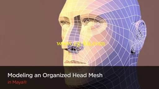 Modeling an Organized Head Mesh in Maya的图片1