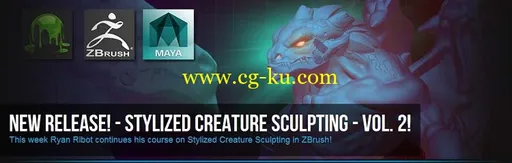 3DMotive – Stylized Creature Sculpting Volume 2的图片1