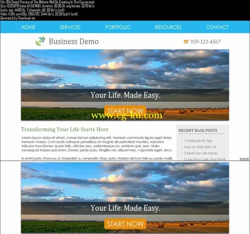 Create a Custom Web Design Mockup From Scratch in Photoshop的图片1