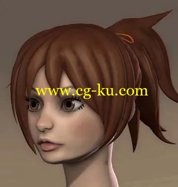 Anime Hair Timelapse in Blender的图片1