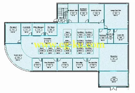 Revit 室内设计空间规划的图片1