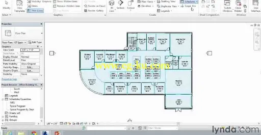 Revit 室内设计空间规划的图片2