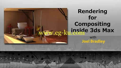 Lynda - Rendering for Composites inside 3ds Max的图片1